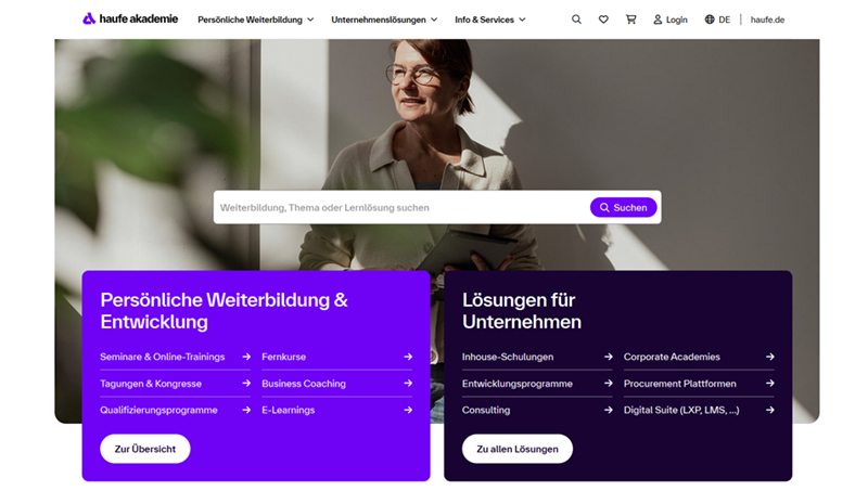 Haufe Akademie / since 2024 Haufe Akademie / since 2024