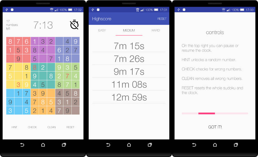 Sudoku Android App / 2016